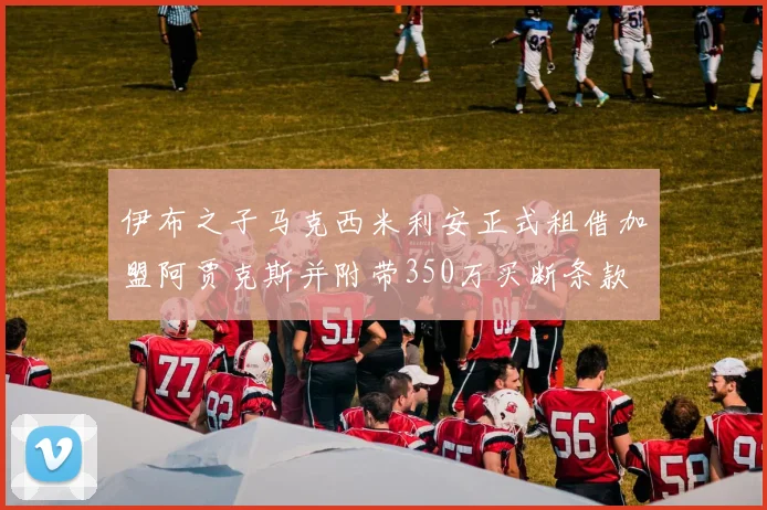 伊布之子马克西米利安正式租借加盟阿贾克斯并附带350万买断条款