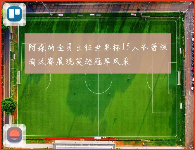 阿森纳全员出征世界杯15人齐晋级淘汰赛展现英超冠军风采